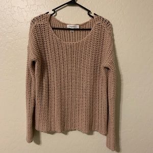 Calvin Cline crochet sweater